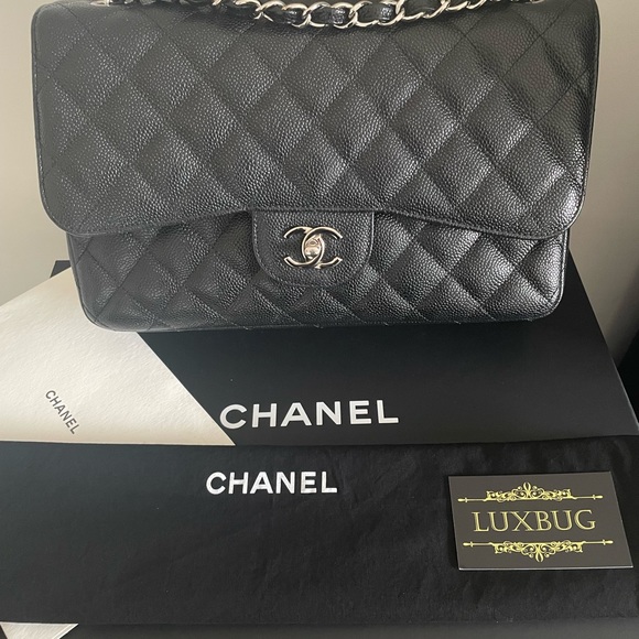 ✨Chanel Classic Caviar Jumbo Double Flap✨ - Picture 3 of 13